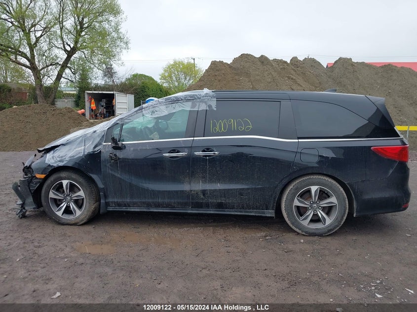 2018 Honda Odyssey Ex VIN: 5FNRL6H48JB511161 Lot: 12009122