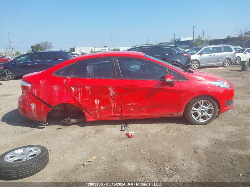 2014 Ford Fiesta Se VIN: 3FADP4BJ2EM224021 Lot: 12009130