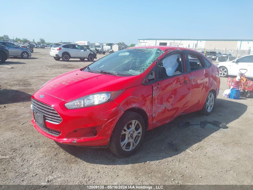 2014 Ford Fiesta Se VIN: 3FADP4BJ2EM224021 Lot: 12009130