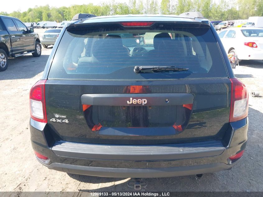 2014 Jeep Compass Sport/North VIN: 1C4NJDAB9ED846217 Lot: 12009133