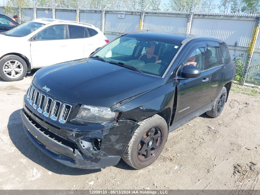 2014 Jeep Compass Sport/North VIN: 1C4NJDAB9ED846217 Lot: 12009133