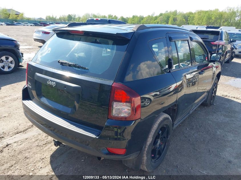 2014 Jeep Compass Sport/North VIN: 1C4NJDAB9ED846217 Lot: 12009133