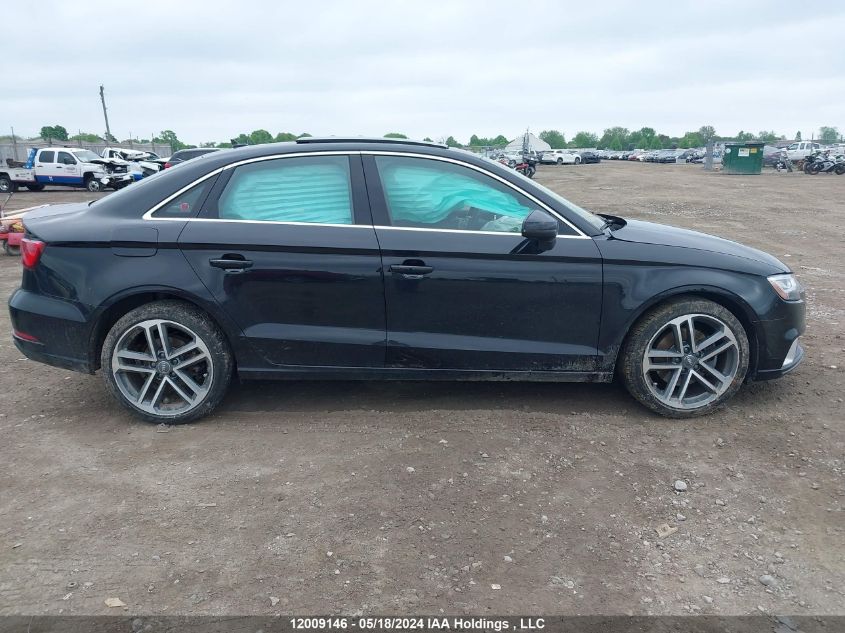 2017 Audi A3 VIN: WAUE8GFF2H1032616 Lot: 12009146