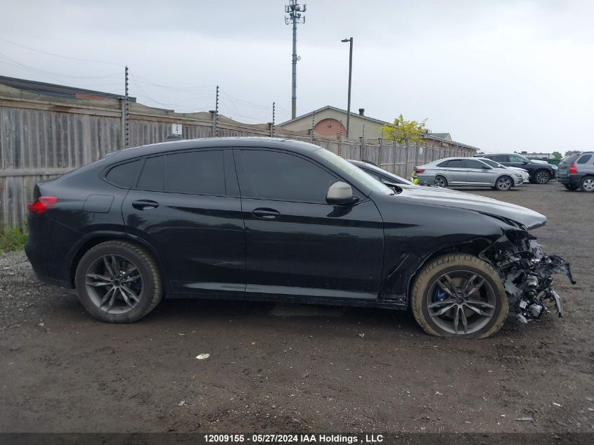 2021 BMW X4 xDrivem40I VIN: 5UX2V5C07M9H99586 Lot: 12009155