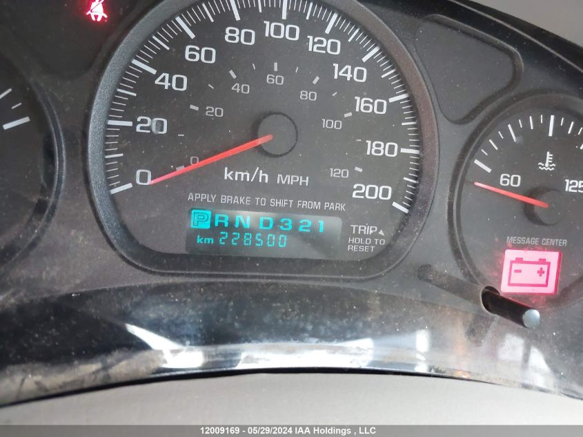 2005 Chevrolet Impala VIN: 2G1WF52E759338953 Lot: 12009169