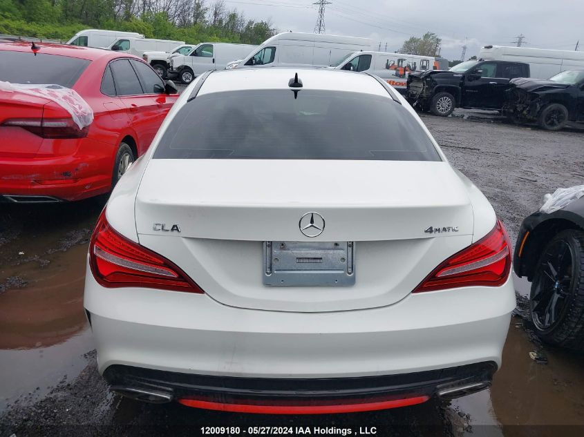 2018 Mercedes-Benz Cla 250 4Matic VIN: WDDSJ4GB8JN619590 Lot: 12009180