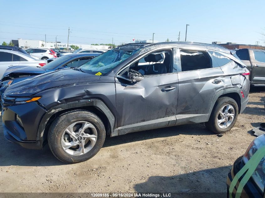 2022 Hyundai Tucson Sel VIN: KM8JCCAE8NU154720 Lot: 12009185