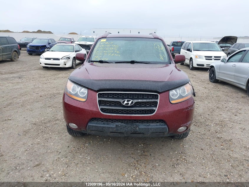 2008 Hyundai Santa Fe VIN: 5NMSG73E78H141695 Lot: 12009196