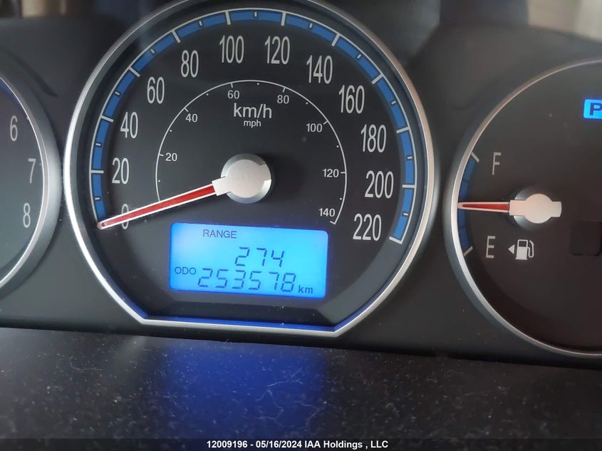 2008 Hyundai Santa Fe VIN: 5NMSG73E78H141695 Lot: 12009196