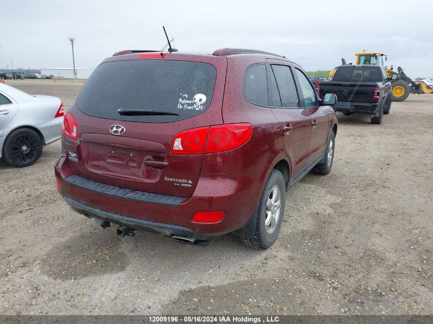 2008 Hyundai Santa Fe VIN: 5NMSG73E78H141695 Lot: 12009196