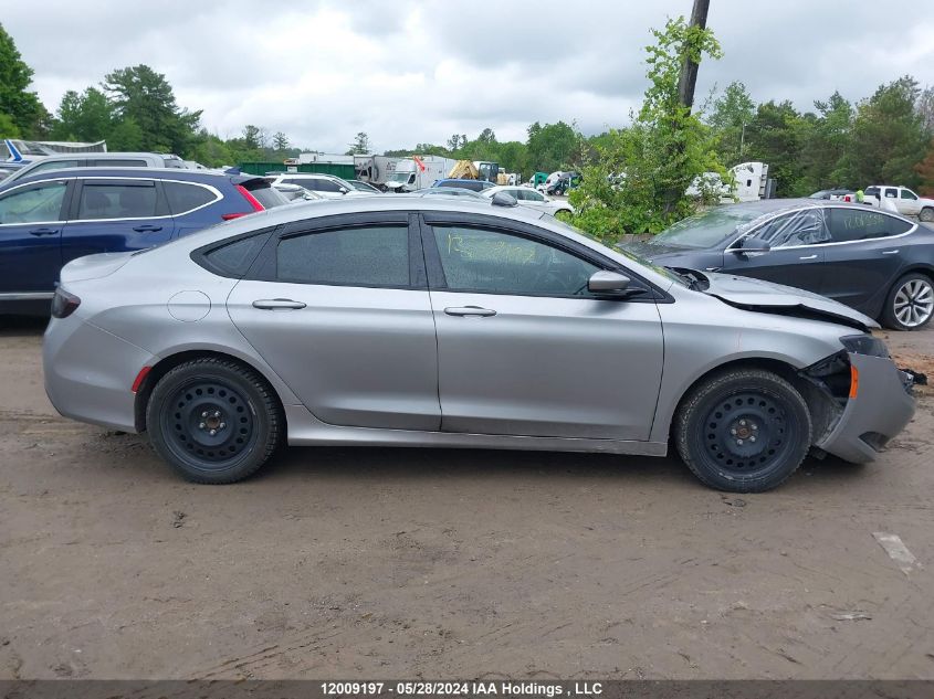 2016 Chrysler 200 S VIN: 1C3CCCBG4GN187499 Lot: 12009197