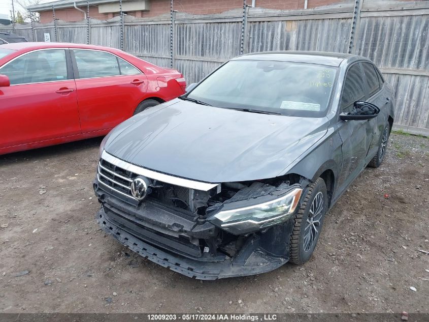 2021 Volkswagen Jetta VIN: 3VWE57BU6MM038199 Lot: 12009203