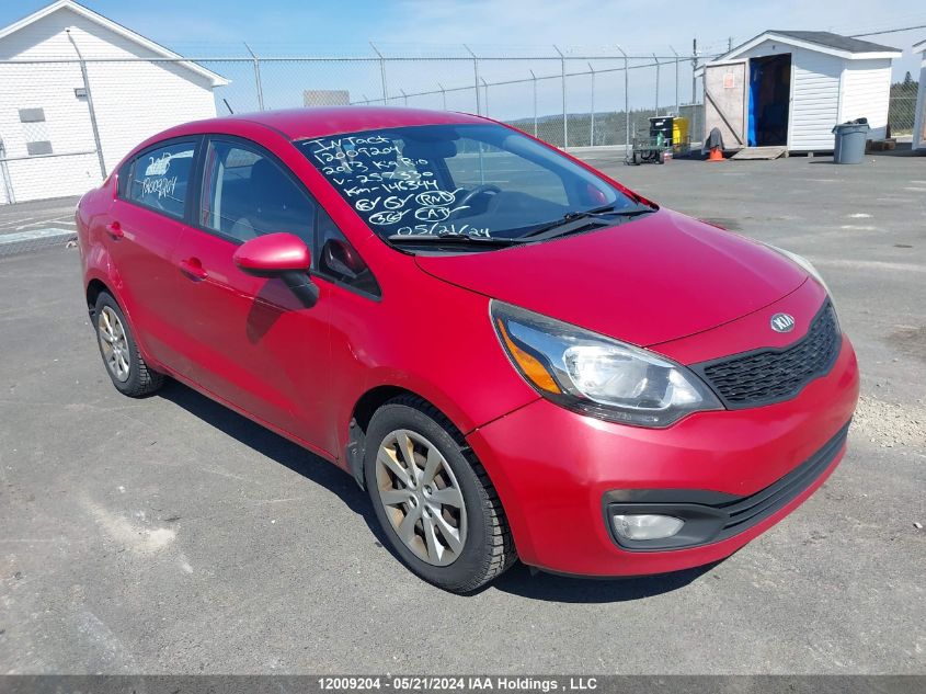 2013 Kia Rio VIN: KNADM4A32D6257330 Lot: 12009204