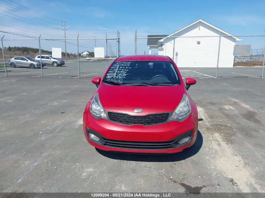 2013 Kia Rio VIN: KNADM4A32D6257330 Lot: 12009204