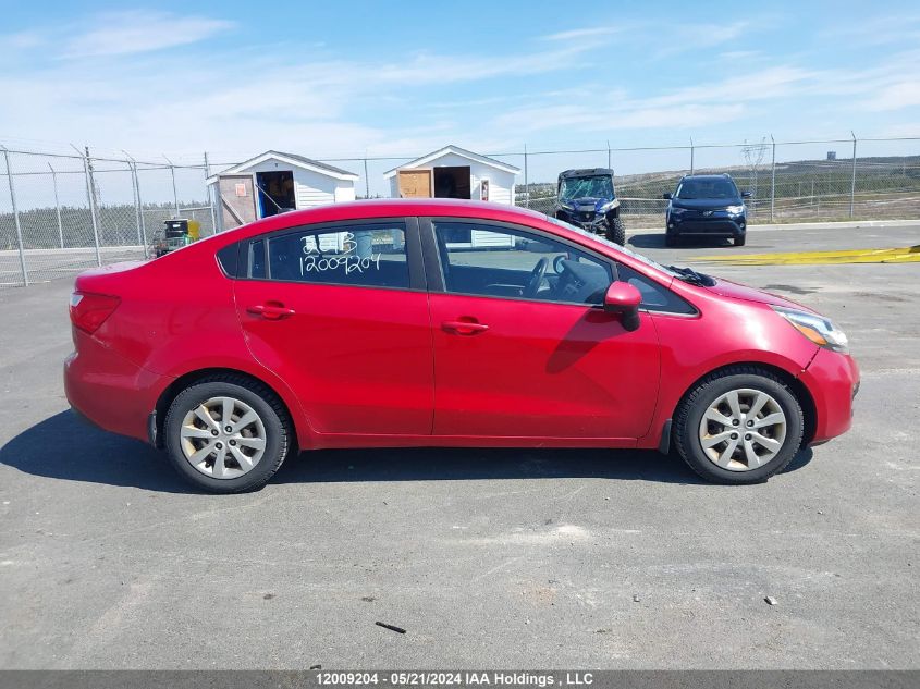 2013 Kia Rio VIN: KNADM4A32D6257330 Lot: 12009204