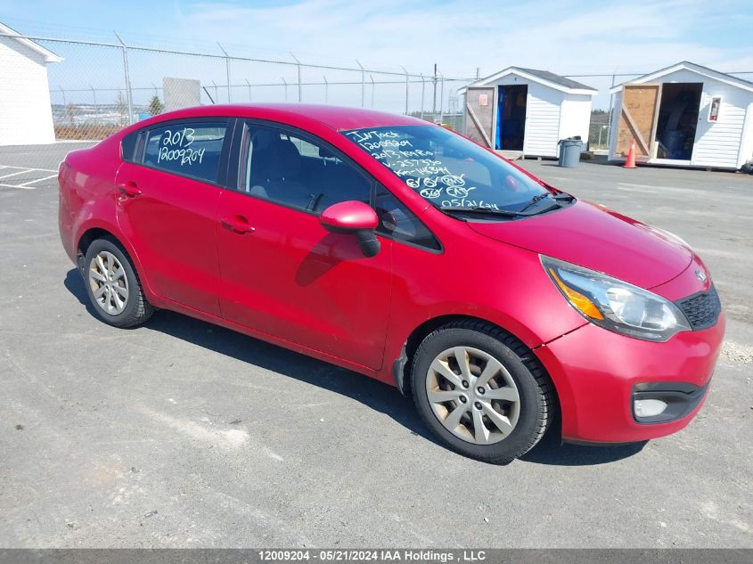 2013 Kia Rio VIN: KNADM4A32D6257330 Lot: 12009204