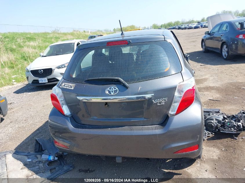 2014 Toyota Yaris VIN: VNKKTUD32EA001381 Lot: 12009205