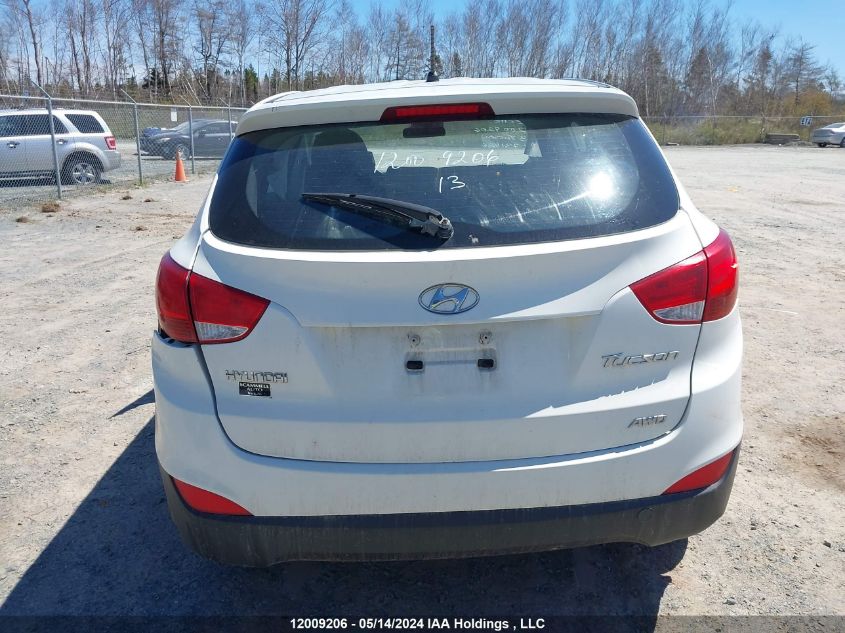2013 Hyundai Tucson Gl VIN: KM8JTCAC5DU731426 Lot: 12009206