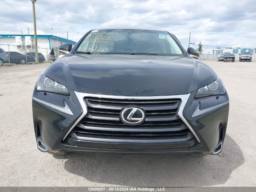 2015 Lexus Nx 200T VIN: JTJBARBZ3F2030545 Lot: 12009207