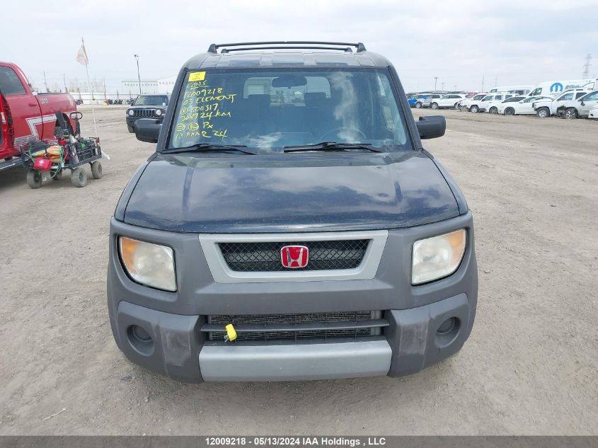 2003 Honda Element Ex VIN: 5J6YH18583L800317 Lot: 12009218