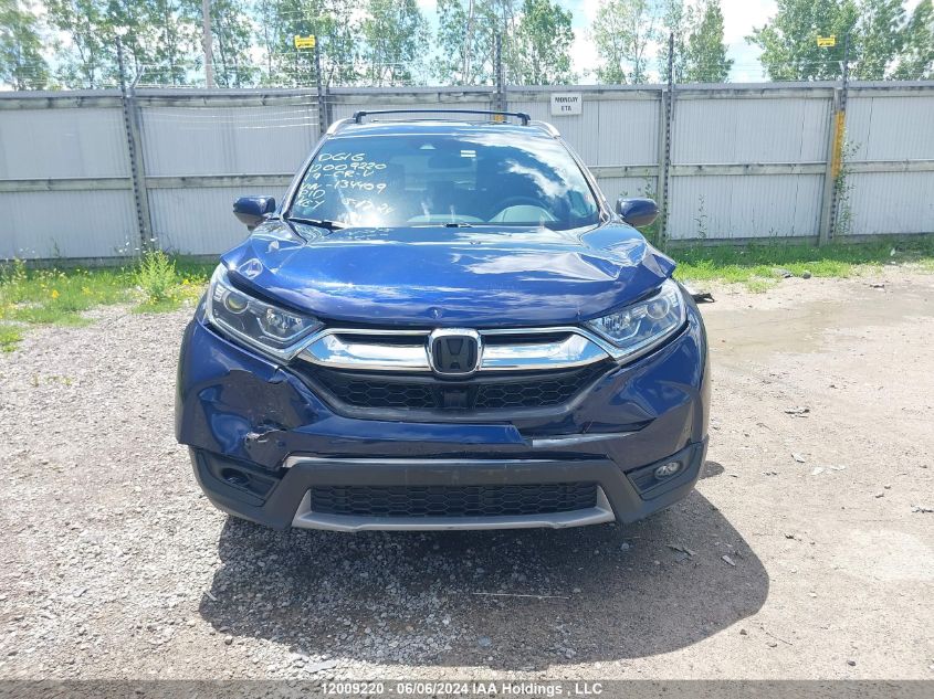 2019 Honda Cr-V Ex VIN: 2HKRW2H51KH134409 Lot: 12009220