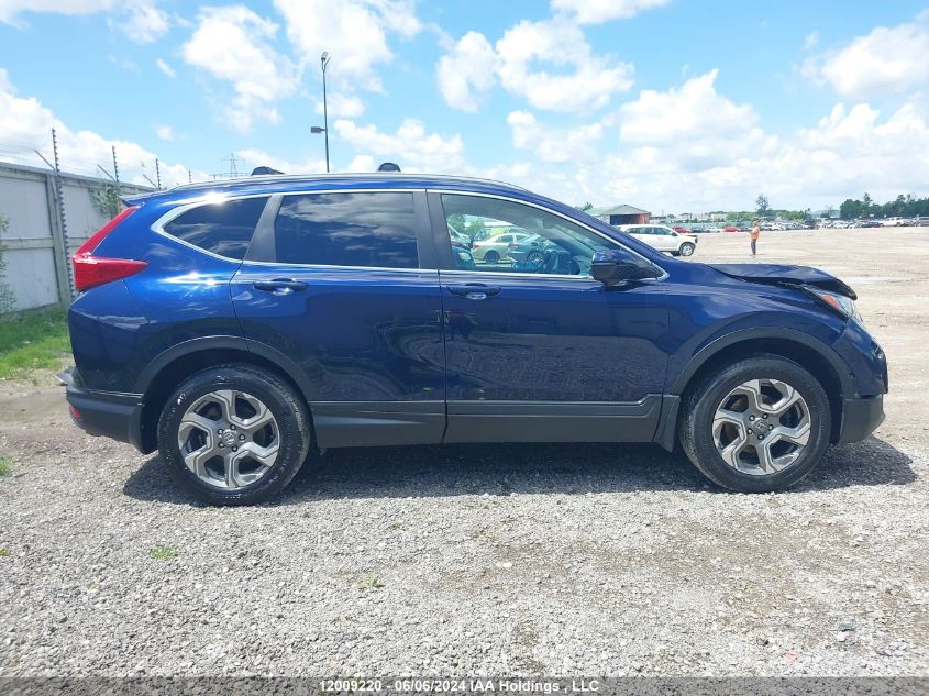 2019 Honda Cr-V Ex VIN: 2HKRW2H51KH134409 Lot: 12009220