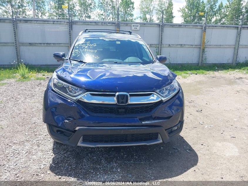 2019 Honda Cr-V Ex VIN: 2HKRW2H51KH134409 Lot: 12009220