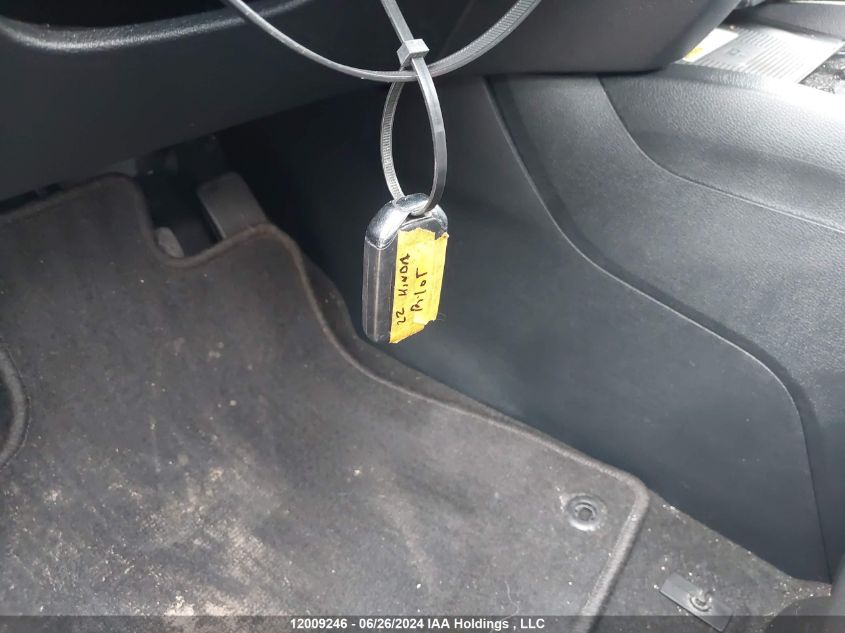 2022 Honda Pilot VIN: 5FNYF6H64NB505299 Lot: 12009246