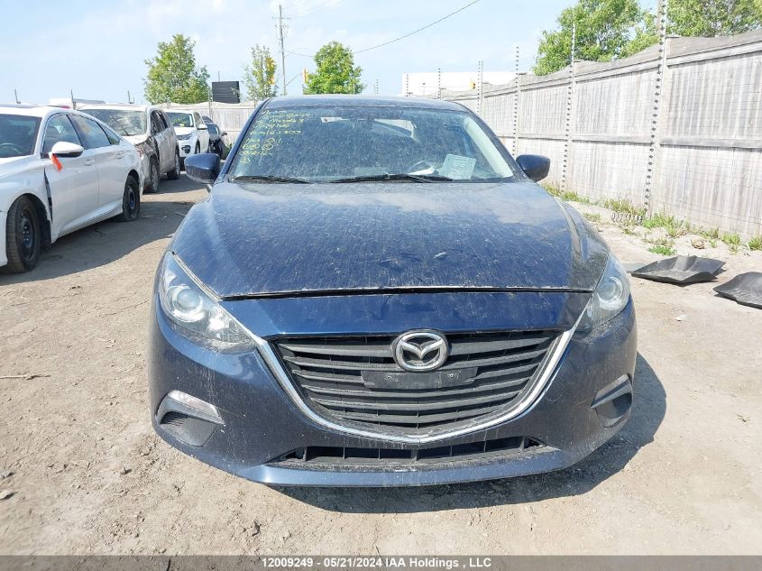 2015 Mazda Mazda3 VIN: 3MZBM1V71FM199166 Lot: 12009249