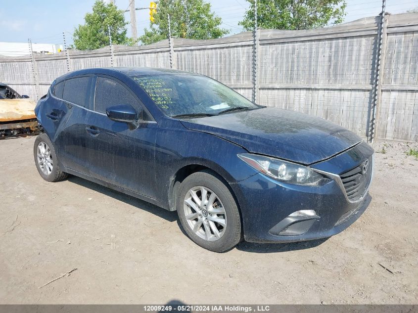 2015 Mazda Mazda3 VIN: 3MZBM1V71FM199166 Lot: 12009249