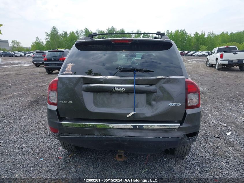 2016 Jeep Compass Sport/North VIN: 1C4NJDAB0GD610932 Lot: 12009261