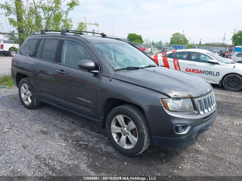 2016 Jeep Compass Sport/North VIN: 1C4NJDAB0GD610932 Lot: 12009261