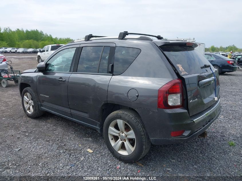 2016 Jeep Compass Sport/North VIN: 1C4NJDAB0GD610932 Lot: 12009261