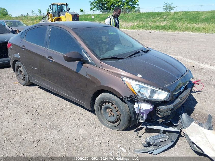 2015 Hyundai Accent Se VIN: KMHCT4AE4FU815899 Lot: 12009270