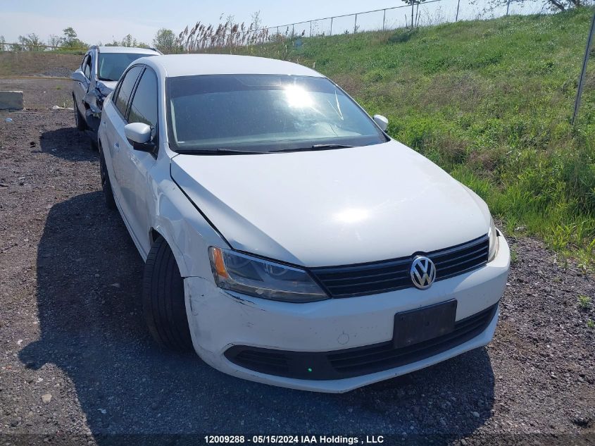 2014 Volkswagen Jetta Sedan VIN: 3VW2K7AJ1EM400704 Lot: 12009288