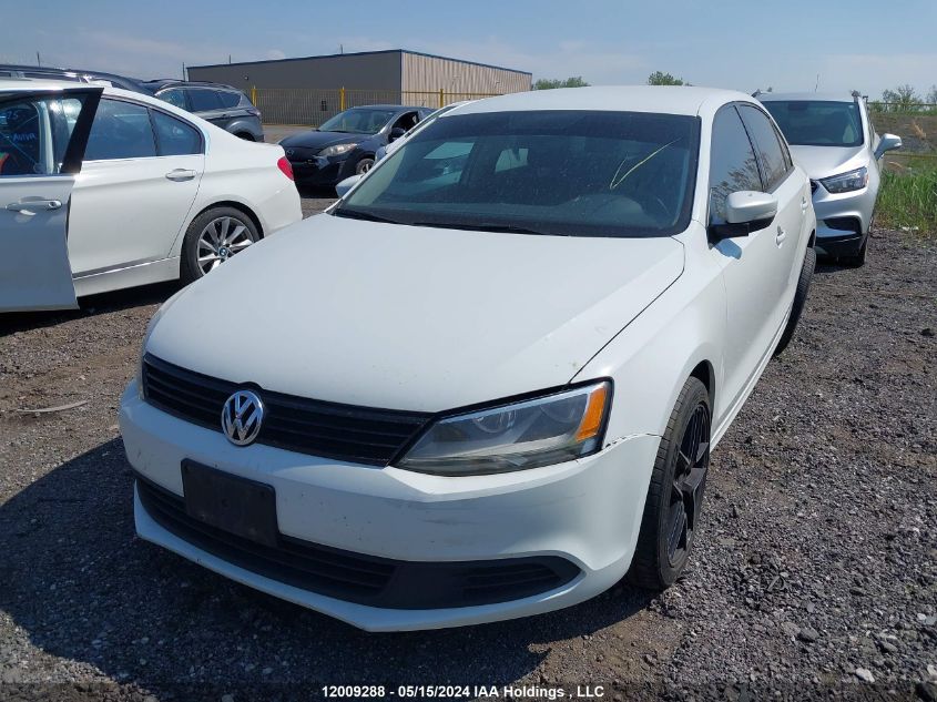 2014 Volkswagen Jetta Sedan VIN: 3VW2K7AJ1EM400704 Lot: 12009288