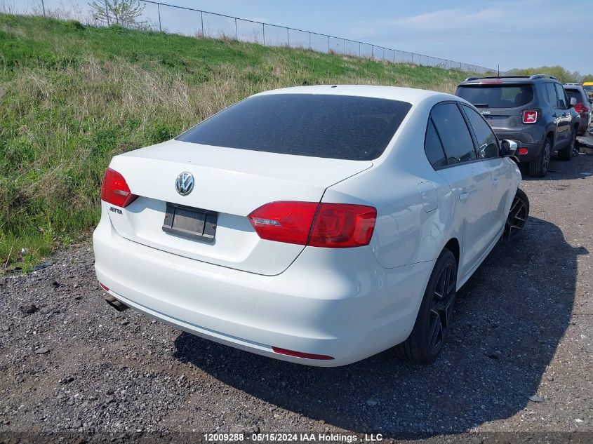 2014 Volkswagen Jetta Sedan VIN: 3VW2K7AJ1EM400704 Lot: 12009288