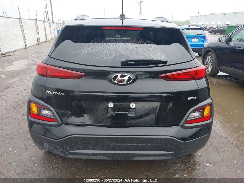 2019 Hyundai Kona Sel/Tech VIN: KM8K6CAA5KU283745 Lot: 12009290