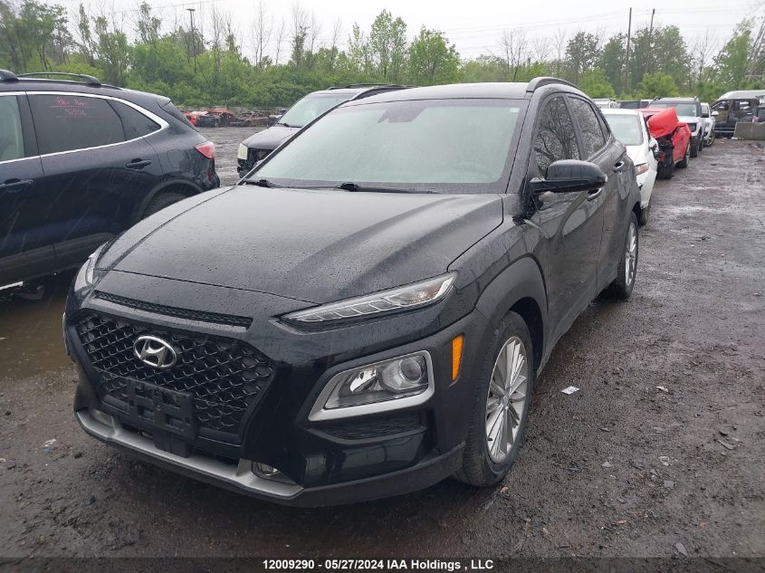 2019 Hyundai Kona Sel/Tech VIN: KM8K6CAA5KU283745 Lot: 12009290