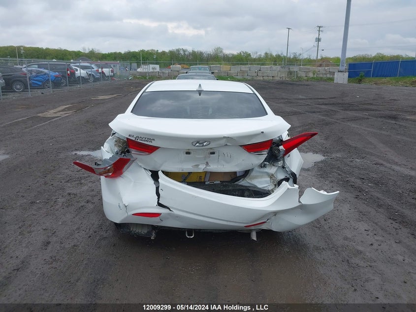 2013 Hyundai Elantra VIN: 5NPDH4AE3DH216381 Lot: 12009299