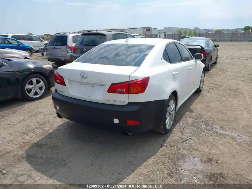 2008 Lexus Is 250 VIN: JTHCK262882020488 Lot: 12009302