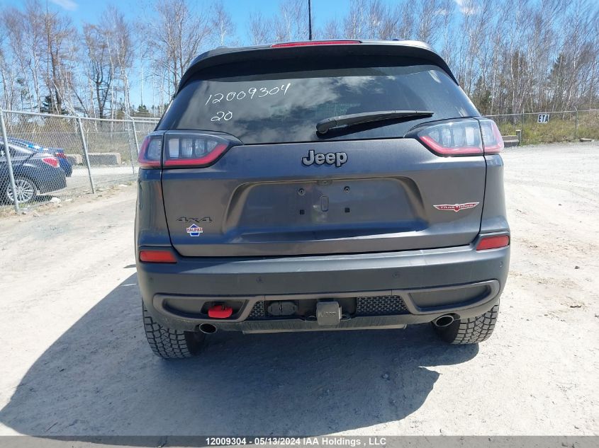 2020 Jeep Cherokee Trailhawk VIN: 1C4PJMBX5LD571686 Lot: 12009304