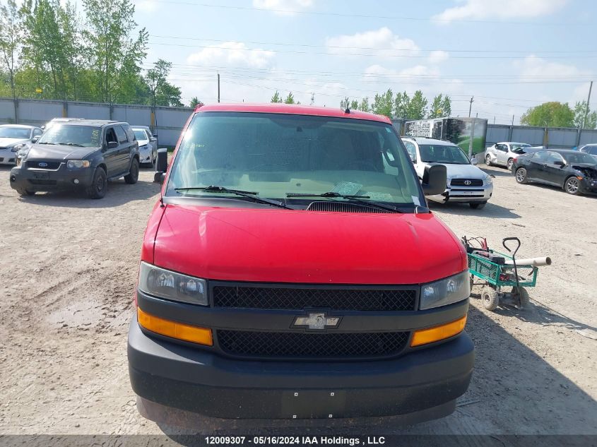 2019 Chevrolet Express VIN: 1GCWGAFP8K1188442 Lot: 12009307