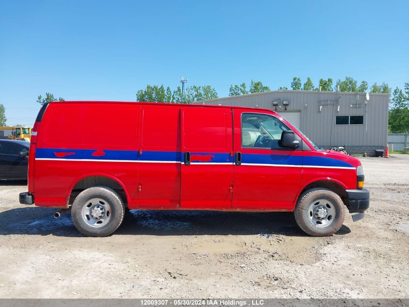 2019 Chevrolet Express VIN: 1GCWGAFP8K1188442 Lot: 12009307