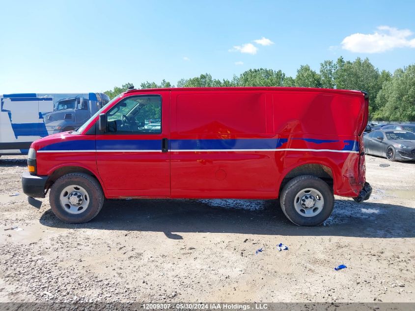 2019 Chevrolet Express VIN: 1GCWGAFP8K1188442 Lot: 12009307