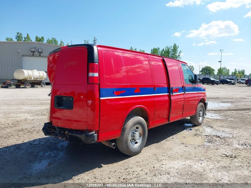 2019 Chevrolet Express VIN: 1GCWGAFP8K1188442 Lot: 12009307