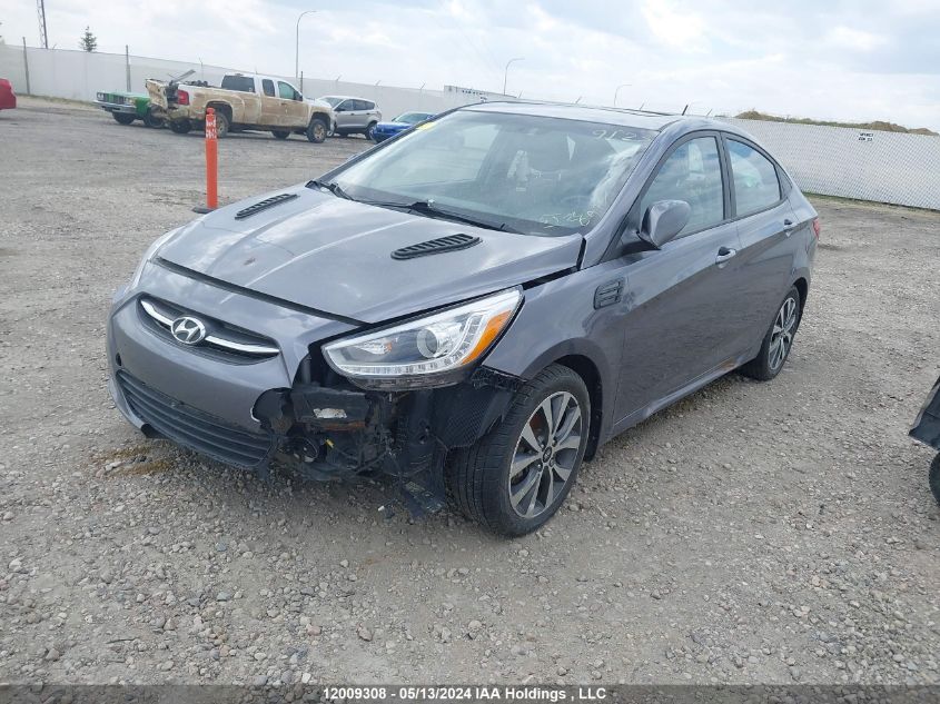 2015 Hyundai Accent Gls VIN: KMHCU4AEXFU842425 Lot: 12009308