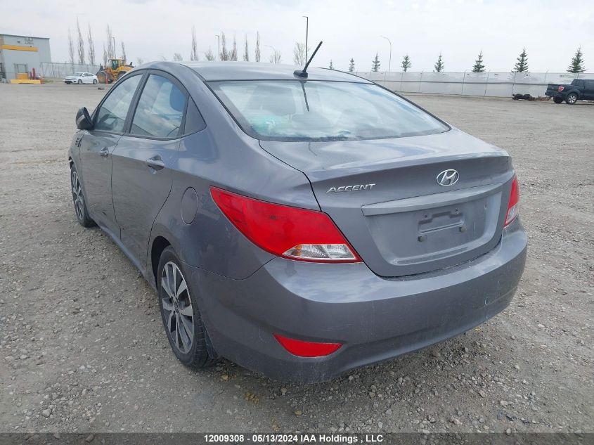 2015 Hyundai Accent Gls VIN: KMHCU4AEXFU842425 Lot: 12009308