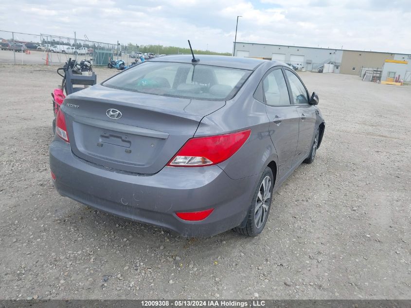 2015 Hyundai Accent Gls VIN: KMHCU4AEXFU842425 Lot: 12009308