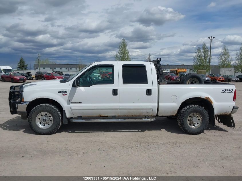 2002 Ford Super Duty F-250 VIN: 1FTNW21F42EB54574 Lot: 12009331